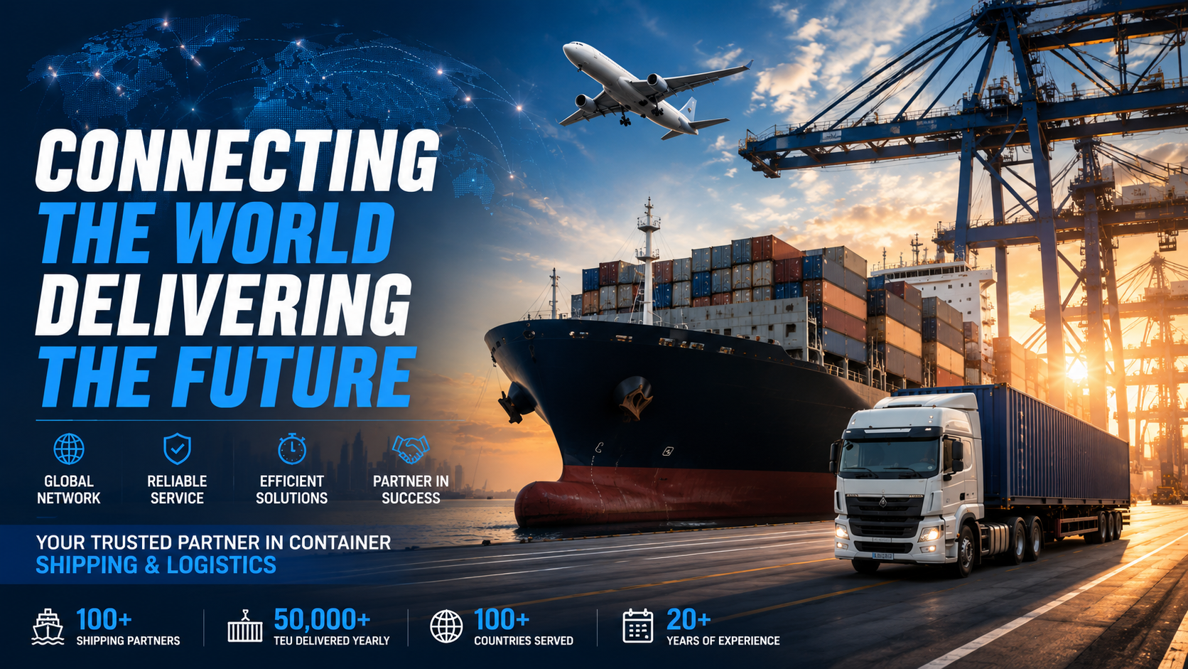 OIBS logistics B2B promotional video cover